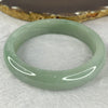 Rare Type A Semi Icy Translucent Light Blueish Green Jadeite Bangle 稀有 A 货半冰浅蓝绿色翡翠手镯 329.12 cts 65.82g Inner Diameter 60.55mm External Diameter 76.80mm 13.7 by 8.2mm (Perfect) with NGI Cert No. 16813537 - Huangs Jadeite and Jewelry Pte Ltd