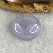 Natural Type A Lavender Jadeite Round Shape Cabochon Stone for Setting 8.48g 20.8 by 10.0mm - Huangs Jadeite and Jewelry Pte Ltd