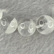 Natural White Phantom Quartz Beads Bracelet 53.03g 18.5cm 13.9mm 16 Beads - Huangs Jadeite and Jewelry Pte Ltd