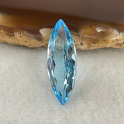Natural Sky Blue Topaz Marquise Shape 8.95ct 24.4 by 8.8 by 5.7mm - Huangs Jadeite and Jewelry Pte Ltd
