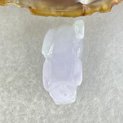 Type A Full Lavender Jadeite Pixiu Pendant Charm 6.44g 25.6 by 12.9 by 10.2mm - Huangs Jadeite and Jewelry Pte Ltd