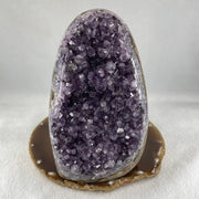 Natural Amethyst Rough Rectangular Shaped Display 1354.7g 90.0 by 81.0 by 145.3mm - Huangs Jadeite and Jewelry Pte Ltd