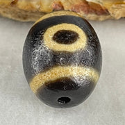 Natural Powerful Tibetan Old Oily Agate Sky Door Serenity 1 Eye Dzi Bead Heavenly Master (Tian Zhu) 一眼天诛 8.26g 20.9g by 16.8mm - Huangs Jadeite and Jewelry Pte Ltd