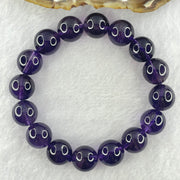 Good Grade Natural Amethyst Bracelet 50.30g 18cm 13.2mm 16 Beads - Huangs Jadeite and Jewelry Pte Ltd