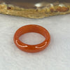 Natural Red Jadeite Ring 2.67g 5.8 by 3.0mm US 7 HK 15.5 (External Line) - Huangs Jadeite and Jewelry Pte Ltd