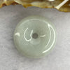 Type A Green Lavender Ping An Kou Jadeite 24.6 by 24.6 by 5.9mm 7.34g - Huangs Jadeite and Jewelry Pte Ltd