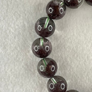 Good Grade Natural Red Phantom Quartz Beads Bracelet 50.15g 17cm 13.4mm 16 Beads - Huangs Jadeite and Jewelry Pte Ltd