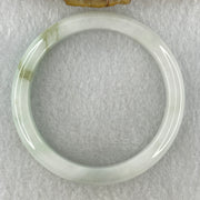 Natural Type A Faint Green Faint Lavender Jadeite Bangle 30.71g Inner Diameter 51.5mm 9.0 by 7.0mm (Very Very Slight Internal Lines) - Huangs Jadeite and Jewelry Pte Ltd