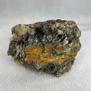 Natural Pegmatite with Wooden Stand Display 1,552.8g 155.7 by 113.0 by 148.0mm - Huangs Jadeite and Jewelry Pte Ltd