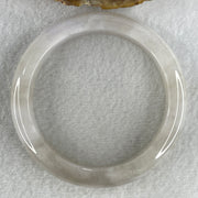 Certified Natural Type A Faint Lavender to Faint Brownish Piao Hua Jadeite Bangle 64.36g Internal Diameter 59.1mm by 12.3 by 9.6mm (Close to Perfect) - Huangs Jadeite and Jewelry Pte Ltd