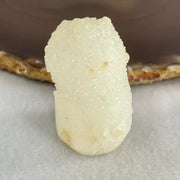 Natural White Milky Quartz Mini Hedgehog Display 43.66g 47.0 by 26.8 by 26.1mm - Huangs Jadeite and Jewelry Pte Ltd