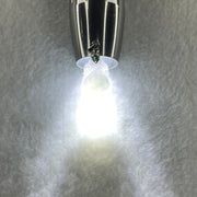 Natural Type A Semi Icy Lavender Jadeite Calabash Hulu Pendant in Stainless Steel Clasp 5.34g 33.6 by 17.8 by 6.2mm - Huangs Jadeite and Jewelry Pte Ltd