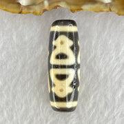 Natural Powerful Tibetan Old Oily Agate Cai Shen Dzi Bead Heavenly Master (Tian Zhu) 10.60g 38.2 by 13.3mm - Huangs Jadeite and Jewelry Pte Ltd