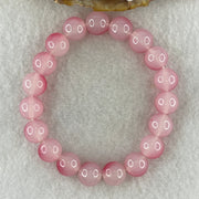 Dyed Agate Faceted Beads Bracelet 26.26g 15cm 10.6mm 19Beads - Huangs Jadeite and Jewelry Pte Ltd