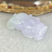 Type A Full Lavender Jadeite Pixiu Pendant Charm 6.44g 25.6 by 12.9 by 10.2mm - Huangs Jadeite and Jewelry Pte Ltd