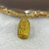 Good Grade Natural Golden Rutilated Quartz Crystal Lulu Tong Barrel 天然金顺发晶水晶露露通桶 
4.91g 17.9 by 12.5mm - Huangs Jadeite and Jewelry Pte Ltd