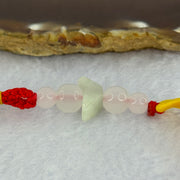 Type A Green Lavender Jadeite Gold Ingot Charm with Crystals Display 6.77g 18.1 by 6.6 by 5.8mm - Huangs Jadeite and Jewelry Pte Ltd