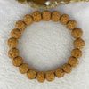Natural Bodhi Rudraksha Seed Mala 金风 Beads Bracelet 16.07g 11.9 mm 21 Beads - Huangs Jadeite and Jewelry Pte Ltd