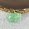 Type A Jelly Light Green  Lavender Jadeite Pixiu Pendent A货浅绿紫色翡翠貔貅牌 14.73g 26.9 by 19.2 by 15.4 mm - Huangs Jadeite and Jewelry Pte Ltd