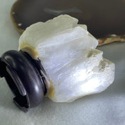Natural Milky White Quartz Display 334.86g 77.4 by 59.0 by 87.7mm - Huangs Jadeite and Jewelry Pte Ltd