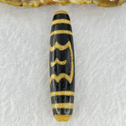 Natural Powerful Tibetan Old Oily Agate Garuda Long Dzi Bead Heavenly Master (Tian Zhu) 13.72g 56.2 by 12.7mm - Huangs Jadeite and Jewelry Pte Ltd