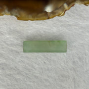 Type A ICY Green Jadeite Jade Stone For Setting 7.45ct 23.7 by 6.6 by 3.7mm - Huangs Jadeite and Jewelry Pte Ltd