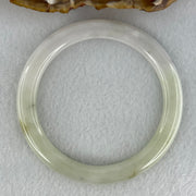 Type A Light Lavender and Light Green Jadeite Bangle Internal Diameter 55.1mm 28.89g 6.4 by 8.8mm (Very Slight Internal Line) - Huangs Jadeite and Jewelry Pte Ltd