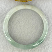 Type A Sky Blue and Faint Lavender with Blueish Green Piao Hua Jadeite Bangle Internal Diameter 53.6mm 39.94g 11.2 by 7.0mm (Internal Line) - Huangs Jadeite and Jewelry Pte Ltd