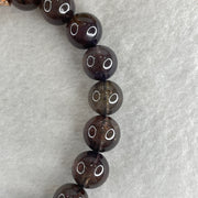 Good Grade Natural Purple Iolite Beads Bracelet 22.53g 16cm 9.4mm 21 Beads - Huangs Jadeite and Jewelry Pte Ltd