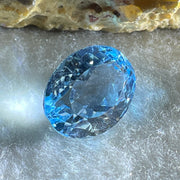 Natural Sky Blue Topaz Oval Shape 10.65ct 14.1 by 10.6 by 8.0mm - Huangs Jadeite and Jewelry Pte Ltd