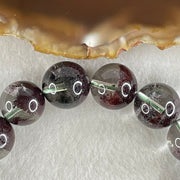 Good Grade Natural Red Phantom Quartz Beads Bracelet 53.77g 17cm 13.9mm 16 Beads - Huangs Jadeite and Jewelry Pte Ltd