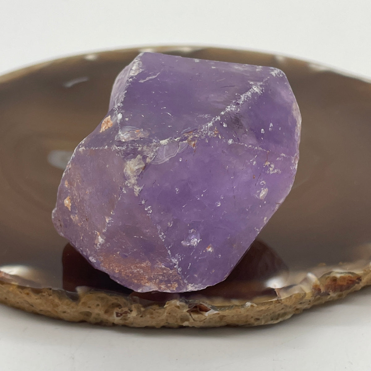 Natural Amethyst Rough Mini Display Specimen | Royal Violet & Lavender Crystal Cluster (174.84g | 59.5 x 43.8 x 52.0mm | Synergy, Spiritual Shield, Higher Intuition & Mindful Feng Shui Anchor)