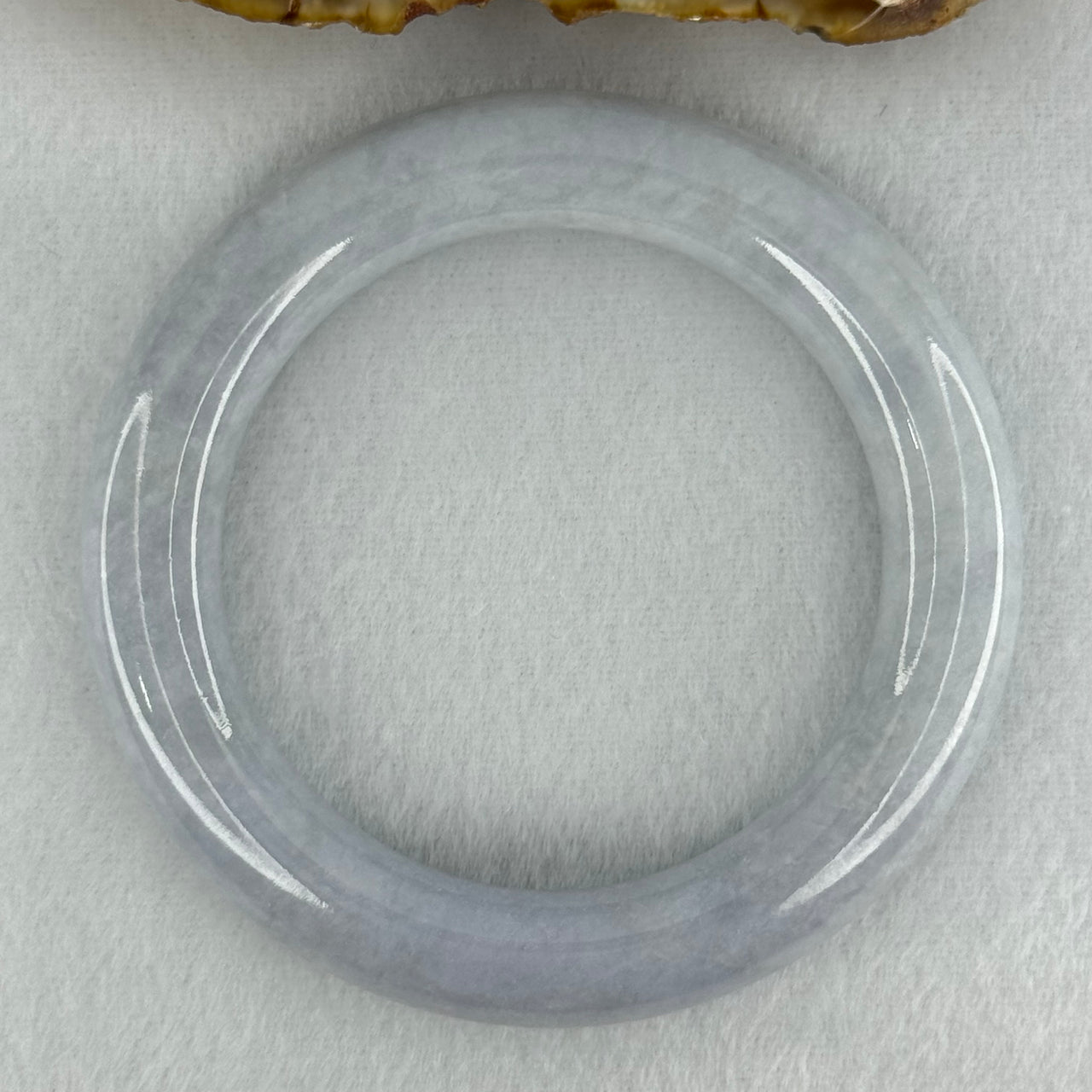 Type A Lavender Jadeite Bangle Internal Diameter 51.5mm 66.19g 11.8 by 10.8mm (Close to Perfect) - Huangs Jadeite and Jewelry Pte Ltd