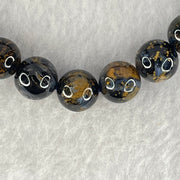 Good Grade Natural Petersite Beads Bracelet 21.95g 16cm 9.4mm 21 Beads - Huangs Jadeite and Jewelry Pte Ltd