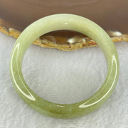 Type A Light Green Jadeite Bangle Internal Diameter 54.5mm 55.80g 14.2 by 8.1mm (Close to Perfect) - Huangs Jadeite and Jewelry Pte Ltd