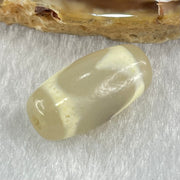 Natural Powerful Tibetan Old Oily Agate Tiger Tooth Daluo Dzi Bead Heavenly Master (Tian Zhu) 虎呀天诛 3.31g 19.8 by 10.5mm - Huangs Jadeite and Jewelry Pte Ltd