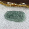 Type A Blueish Green Jadeite Shan Shui Pendant 7.29g 24.5 by 39.9 by 3.7mm - Huangs Jadeite and Jewelry Pte Ltd