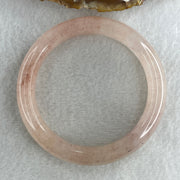 Natural Rose Quartz Bangle 54.77g Inner Diameter 58.4mm 13.0 by 10.0mm (Slight Internal Line) - Huangs Jadeite and Jewelry Pte Ltd