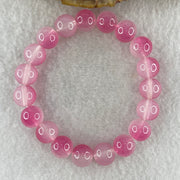 Dyed Agate Faceted Beads Bracelet 25.30g 15cm 10.3mm 19Beads - Huangs Jadeite and Jewelry Pte Ltd