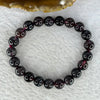 Very Very High End Natural Black Super 7 Crystal Bracelet 21 Beads 9.2mm 21.89g (16cm) - Huangs Jadeite and Jewelry Pte Ltd