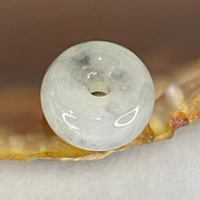 Type A Semi Icy Light Lavender With Wuji Grey Jadeite Ping An Kou Charm/Pendant 2.06g 12.7 by 6.1mm - Huangs Jadeite and Jewelry Pte Ltd