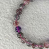 Natural Super 7 Crystal Bracelet 超七手链 13.88g 7.4 mm 27 Beads - Huangs Jadeite and Jewelry Pte Ltd