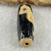 Natural Powerful Tibetan Old Oily Agate Dog Dzi Bead Heavenly Master (Tian Zhu) 狗天珠 9.11g 38.5 by 12.3mm - Huangs Jadeite and Jewelry Pte Ltd