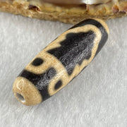 Natural Powerful Tibetan Old Oily Agate Full Body Zha Ji La Mu Female Cai Shen God of Fortune Zakiram Dzi Bead Heavenly Master (Tian Zhu) 扎基拉姆天珠 9.89g 38.7 by 13.0mm - Huangs Jadeite and Jewelry Pte Ltd