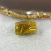 Good Grade Natural Golden Rutilated Quartz Crystal Lulu Tong Barrel 天然金顺发晶水晶露露通桶 
6.10g 18.8 by 13.4mm - Huangs Jadeite and Jewelry Pte Ltd