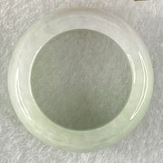 Type A Light Lavender with Green Patches Jadeite Ring 11.08g 11.3 by 8.9mm US9.8 HK22 (Slight Internal Line) - Huangs Jadeite and Jewelry Pte Ltd