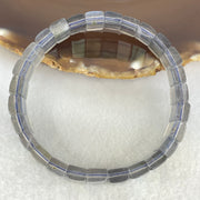 Good Grade Natural Labradorite Shou Pai Bracelet 27.816g 17.5cm 11.9 by 7.6mm 27pcs - Huangs Jadeite and Jewelry Pte Ltd