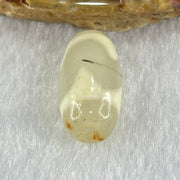 Natural Powerful Tibetan Old Oily Agate Tiger Tooth Daluo Dzi Bead Heavenly Master (Tian Zhu) 虎呀天诛 2.98g 20.1 by 10.3mm - Huangs Jadeite and Jewelry Pte Ltd