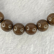 Natural Six Way Wooden Beads Bracelet 六道木手链 10.80g 17cm 10.8mm 19 Beads - Huangs Jadeite and Jewelry Pte Ltd