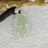 Type A Jelly Light Green Jadeite Ruyi 3.31g 24.4 by 14.4 by 3.5mm - Huangs Jadeite and Jewelry Pte Ltd
